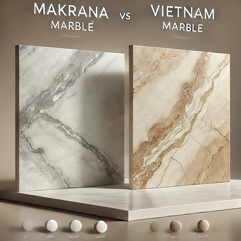 Makrana Marble vs Vietnam Marble: A detailed comparison